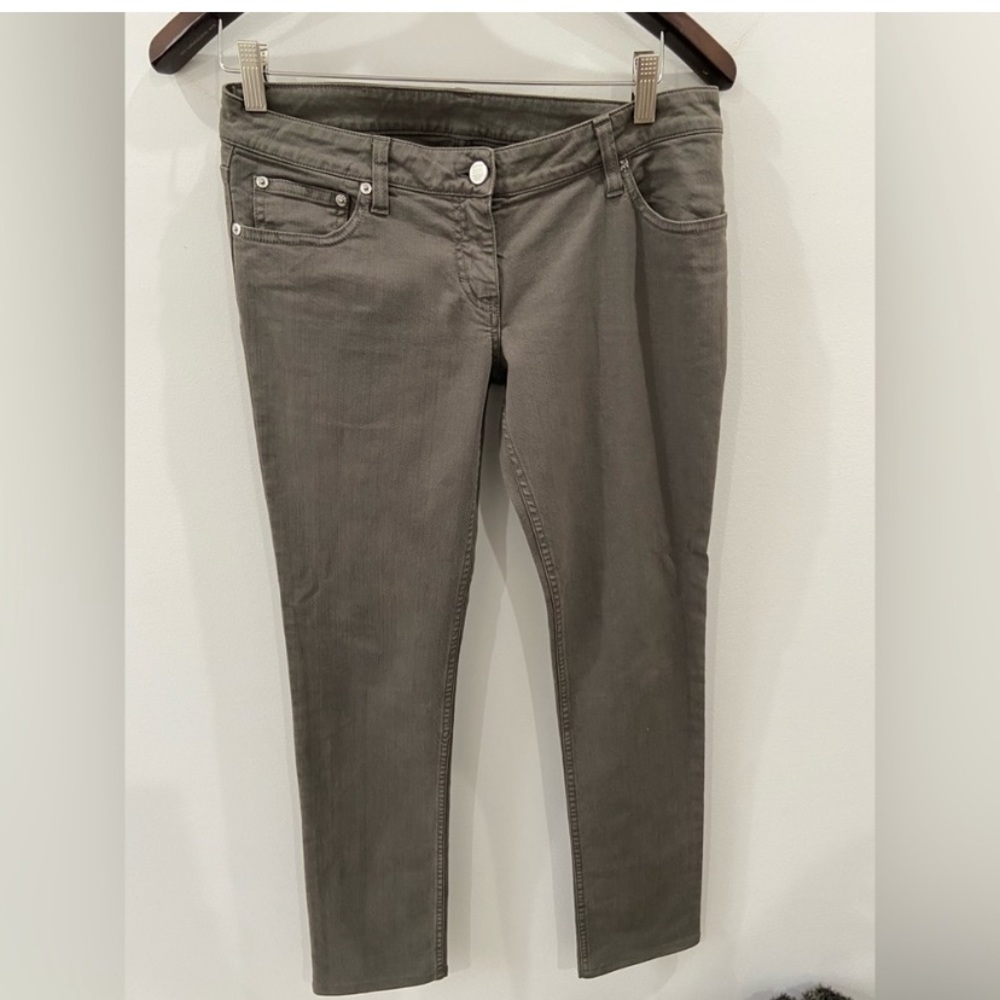 Fendi Olive Slim Jeans Women’s Size 42 Eu